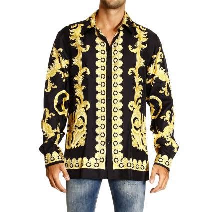 camicia barocco uomo versace|Camicia Barocco .